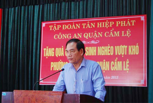 Tân Hiệp Phát san sẻ khó khăn với trẻ em nghèo miền Trung ảnh 1